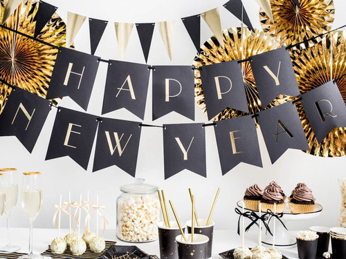 Girlanda flagietki 2,15 m mix FLG12 PartyDeco
